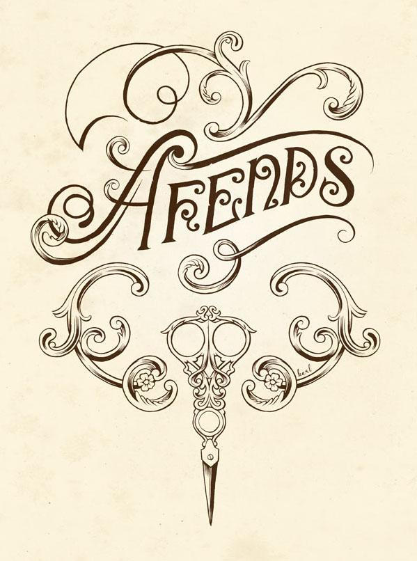 Illustration Typography by Karl Kwasny