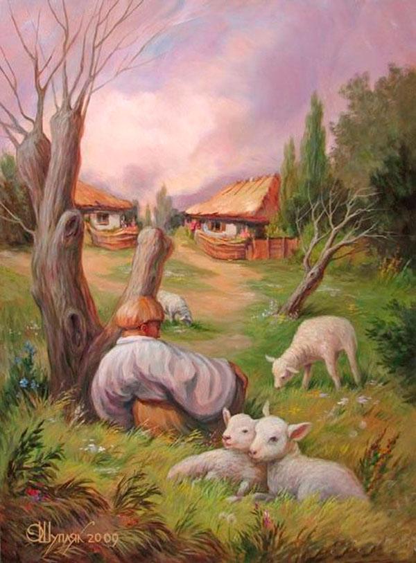 Olego Shuplyako neįtikėtinos optinės iliuzijos
