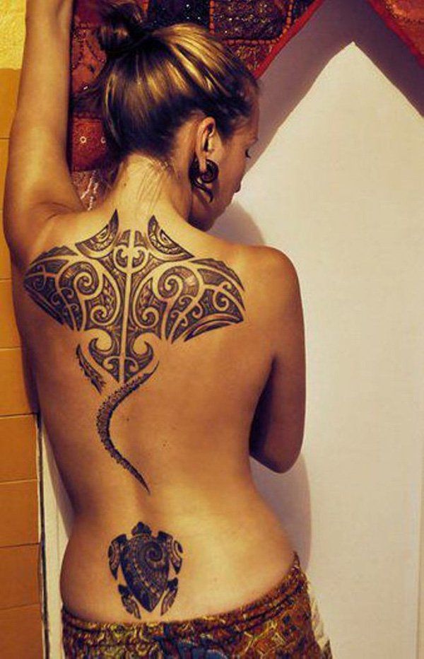 Manta Ray tattoo-9