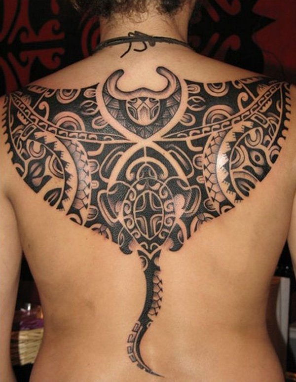 Manta Ray tattoo-15
