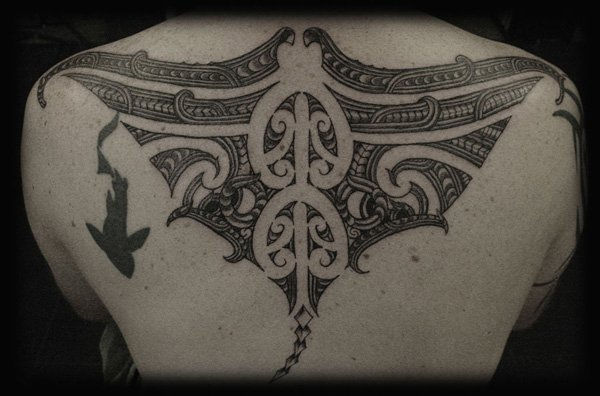 Manta Ray tattoo-18