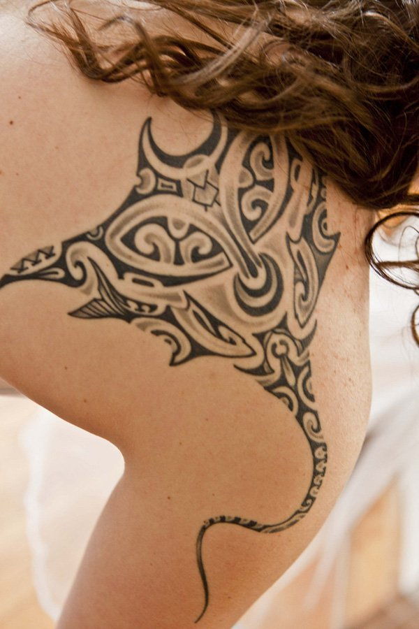 Manta Ray tattoo-31