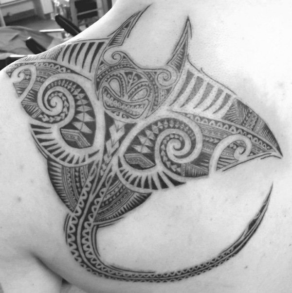 Manta Ray tattoo-35