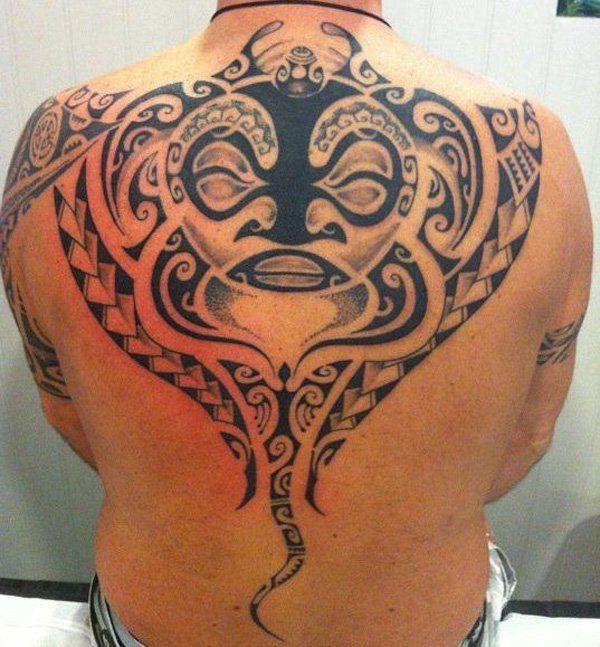 Manta Ray tattoo-36
