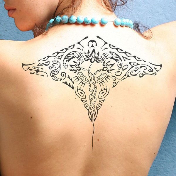 Manta Ray tattoo-1