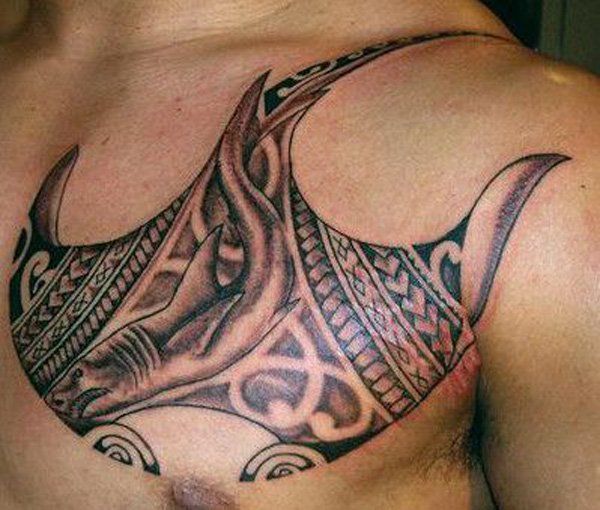 Manta Ray tattoo-2