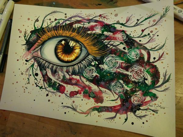 Mind Blowing Eye Art by Svenja Jödicke