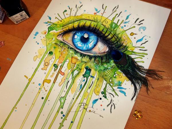 Mind Blowing Eye Art by Svenja Jödicke