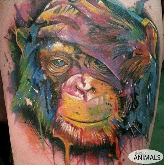 Beždžionė Tattoo Pics and Ideas: Amazing Tattoos!
