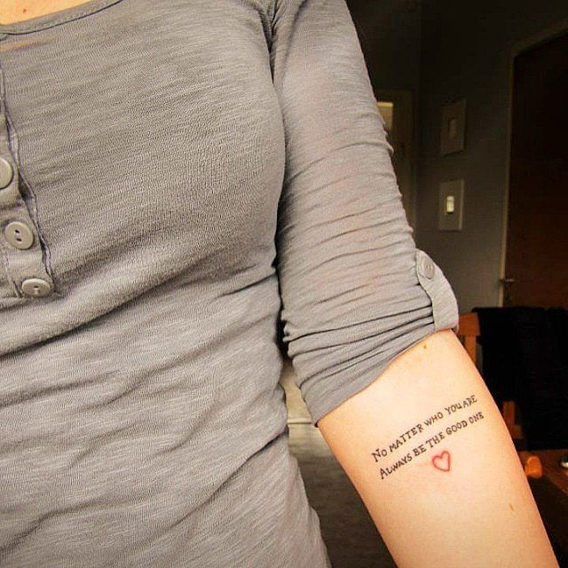 motivaţional Tattoos That You Need to Read Today