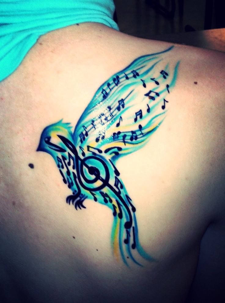 Zene Tattoos That Will Make You Want To Get Up Or Get Down