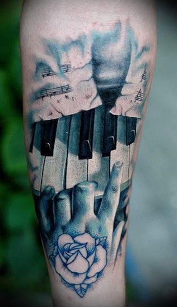 Glasba Tattoos That Will Make You Want To Get Up Or Get Down