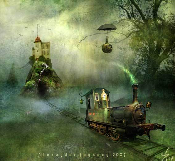 Mystical Illustations by Alexander Jansson