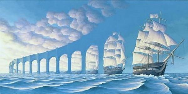 Rob Gonsalveso optiniai iliuzijos paveikslai