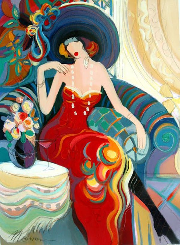 Layla With A Hat by Isaac Maimon