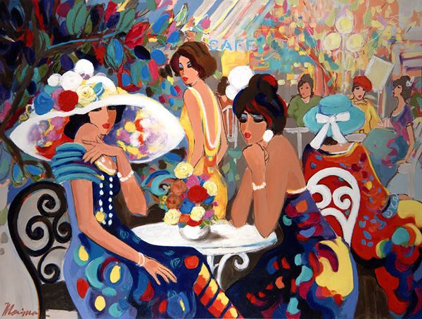 Cafe La Parisienne by Isaac Maimon