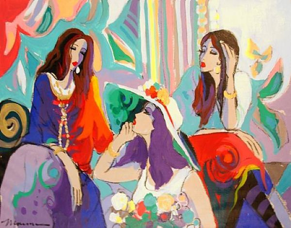 at the cafe by Isaac Maimon