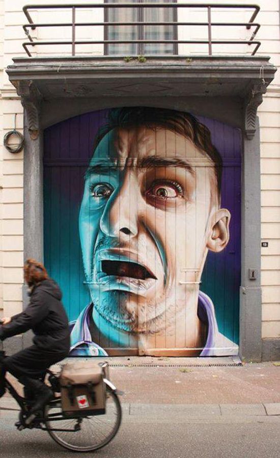 Realistic Street Art by Smug