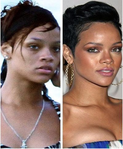 Rihanna without makeup_14