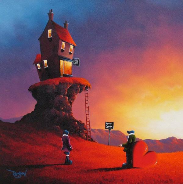 Romantic and Vibrant Paintings by David Renshaw