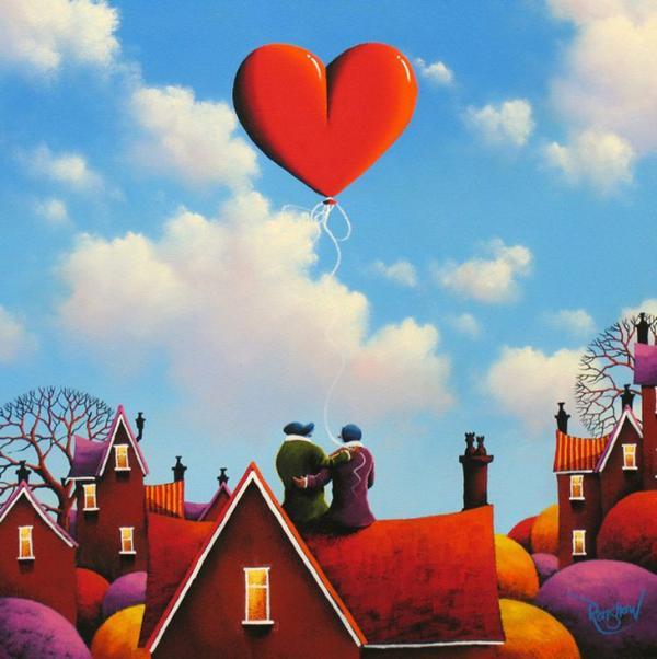 Romantic and Vibrant Paintings by David Renshaw