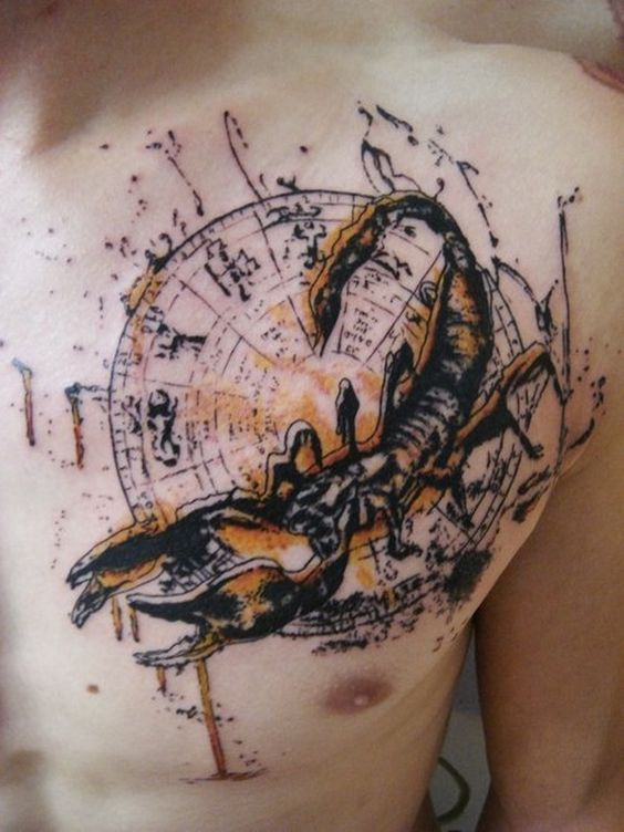 Škorpijon Tattoos - TOP 150 Ranked -for Every Taste and Style, Pick Yours! Badass