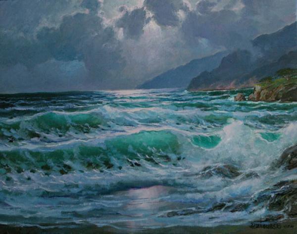 Seascapes Paintings by Alexander Dzigurski