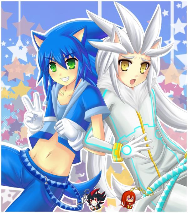 Sonic Characters by Mikuhoshi