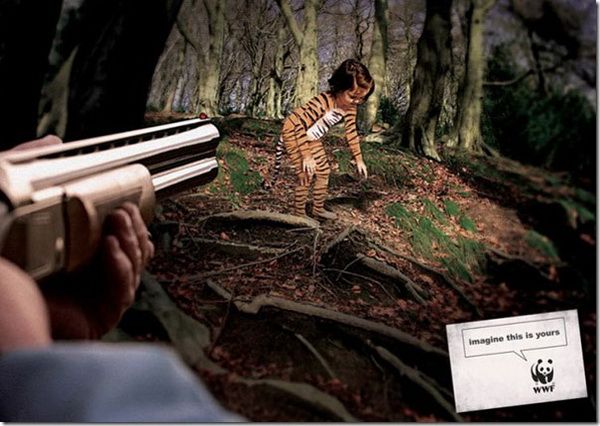 Stiprus ir efektyvus reklama WWF