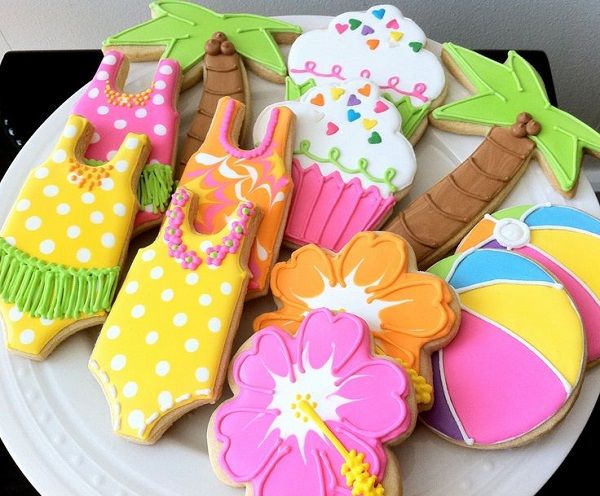 Summer Birthday Party For Girls_Summer Cookies
