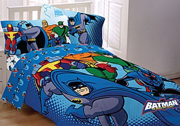 Superhero Bedsheet & Pillow Cases