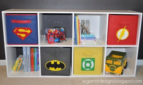 Superhero Storage Boxes