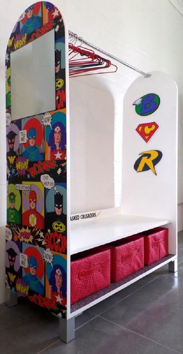 Superhero Open Cabinet