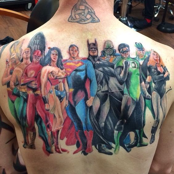 Supererou Tattoos: Our Favorites