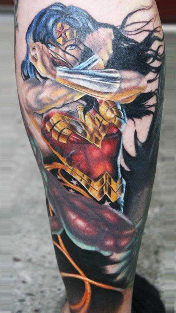 Supererou Tattoos: Our Favorites