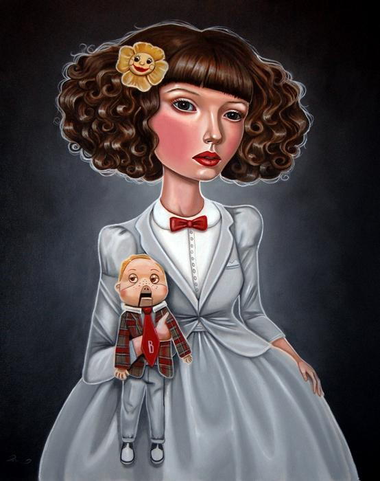 Surreal Paintings by Audrey Pongracz