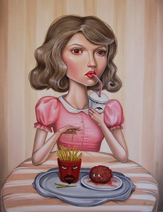 Surreal Paintings by Audrey Pongracz