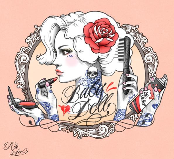 Tattoo Illustrations by Rik Lee