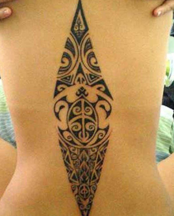 polinéziai Bear's Paw Tattoo for Women
