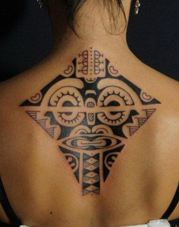 Nazaj Tattoo inspired by Marquesan Motif