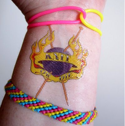 These Crochet Tattoos That Are Surprisingly Badass