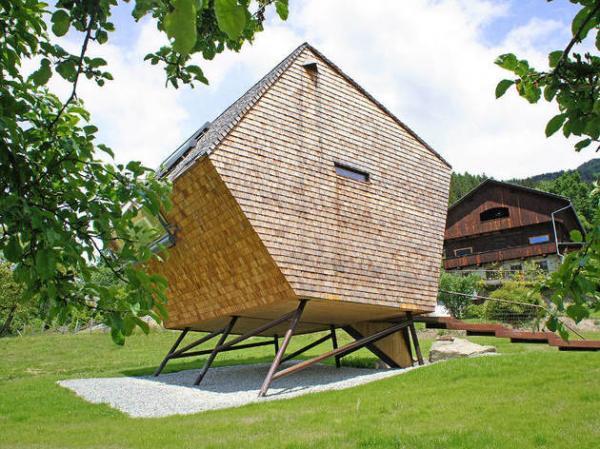 Tiny Casa de lemn pe Stilts