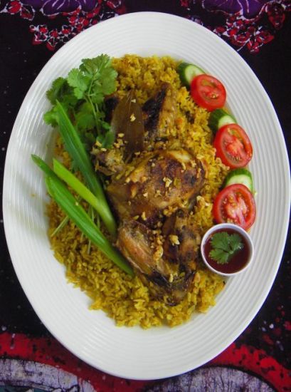 musulman Food Recipe Phuket Chicken Biryani Rice