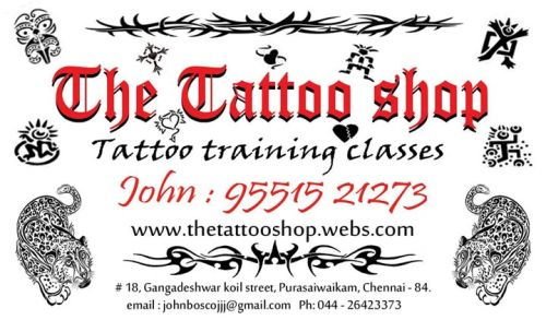 Tattoo design places in chennai9