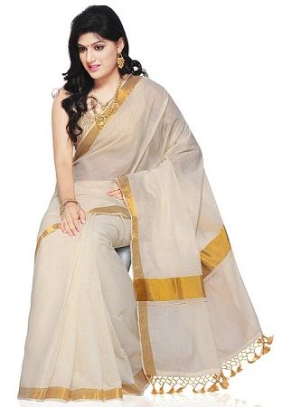 Top 14 Kerala Cotton Sarees Which Enhance Your Beauty and Look | Styles At Life
