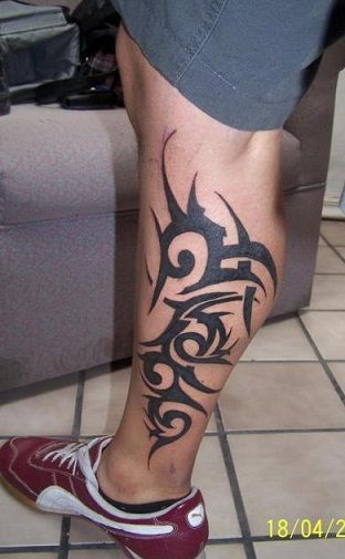 Gentis Calf Tattoo Design