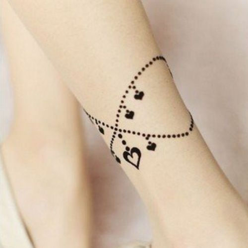pretty bracelet tattoo designs