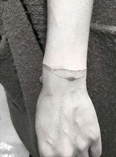 Strandas bracelet tattoo designs