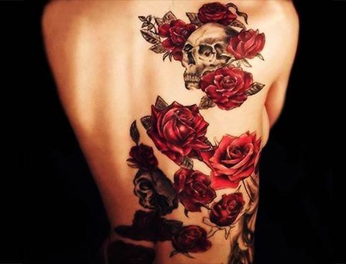 Flower bracellet tatto designs 