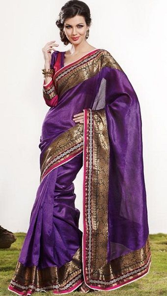 Purple sarees 12
